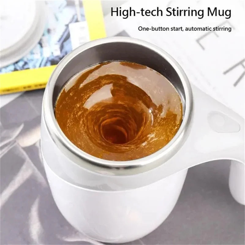 Garduru Tasse – 380 ml Edelstahlbecher mit automatischer Mischfunktion