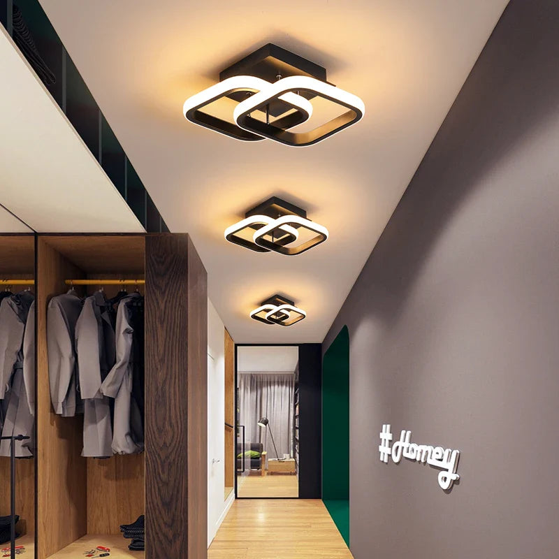 Moderne LED Deckenlampe - Flur- und Ganglampe