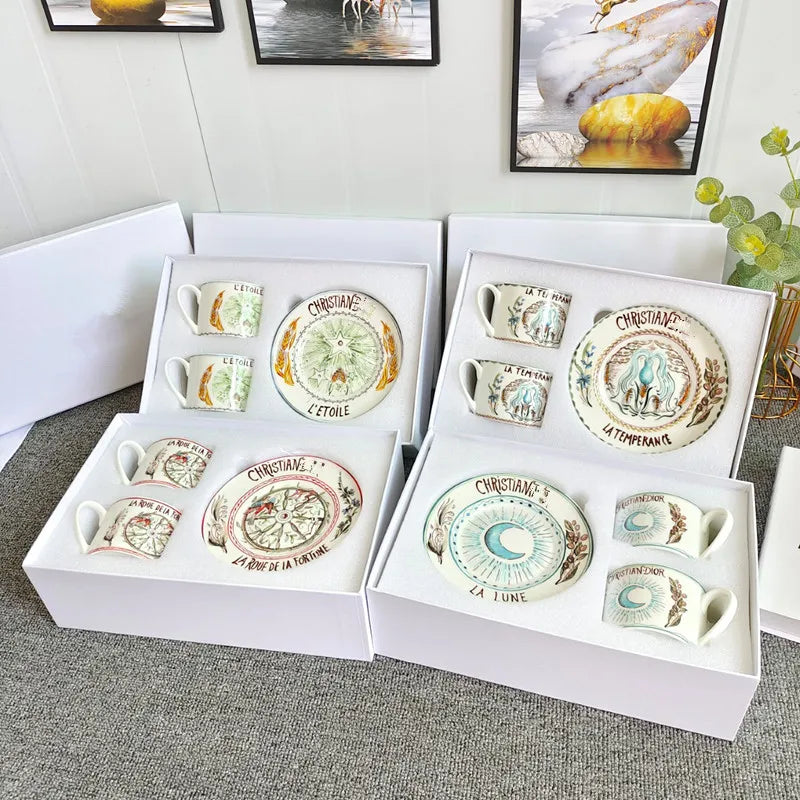 Tarot Kaffeetassen Set