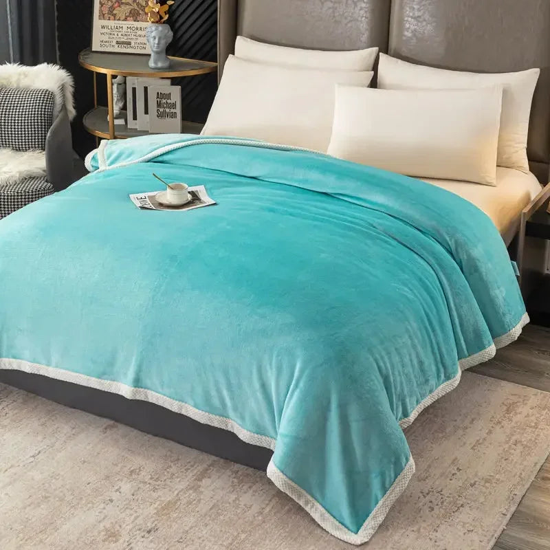 Garduru Kaschmir-Decke für Bett und Sofa – Extra warm & weich
