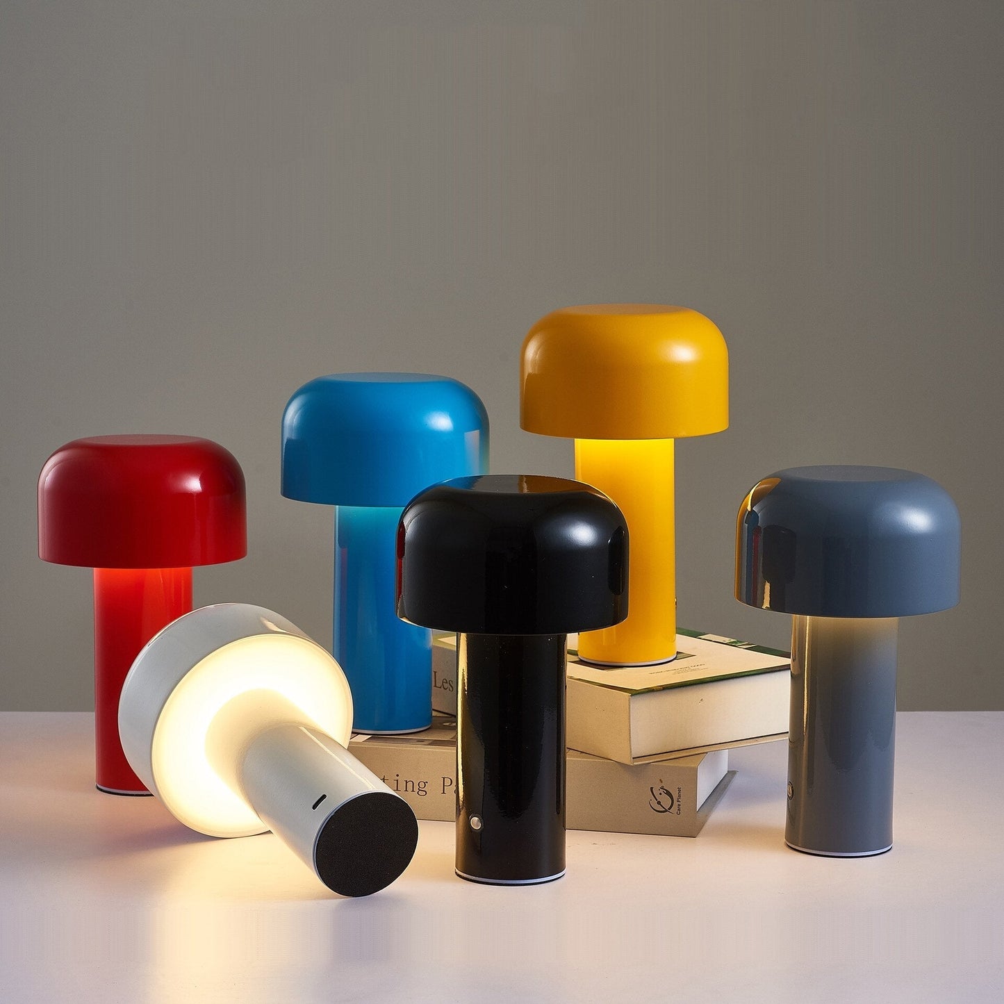 MushRoomGlow – Luxus Dimmbar Tischlampe mit italienischem Design
