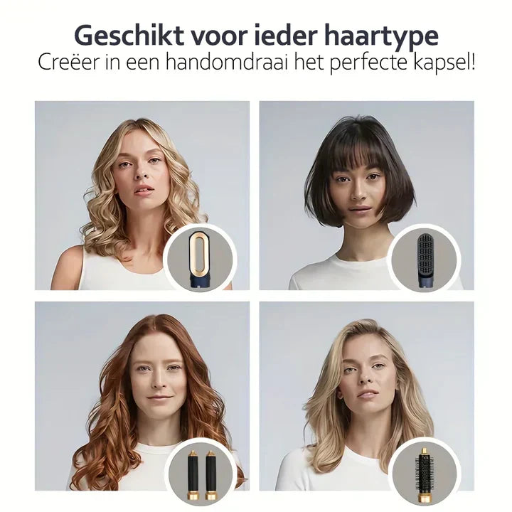 5-in-1 Haarglätter & Styler | Ionentechnologie für glattes und glänzendes Haar