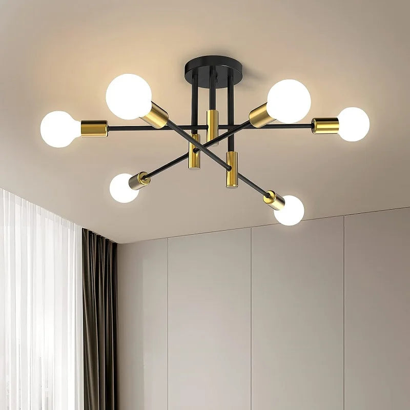 Moderne LED-Spinnen-Deckenleuchte - Nordic Minimalistisches Design für die Wohnkultur