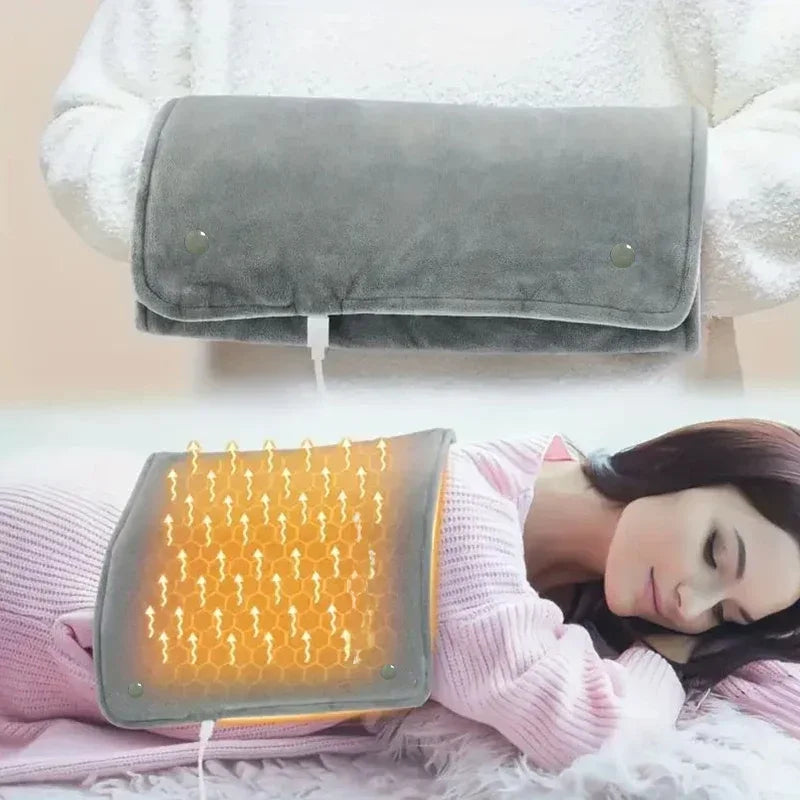 Royaleva Graphen-Heizdecke – Schnellheizende Schmerzlindung für Rücken, Nacken & Muskeltherapie