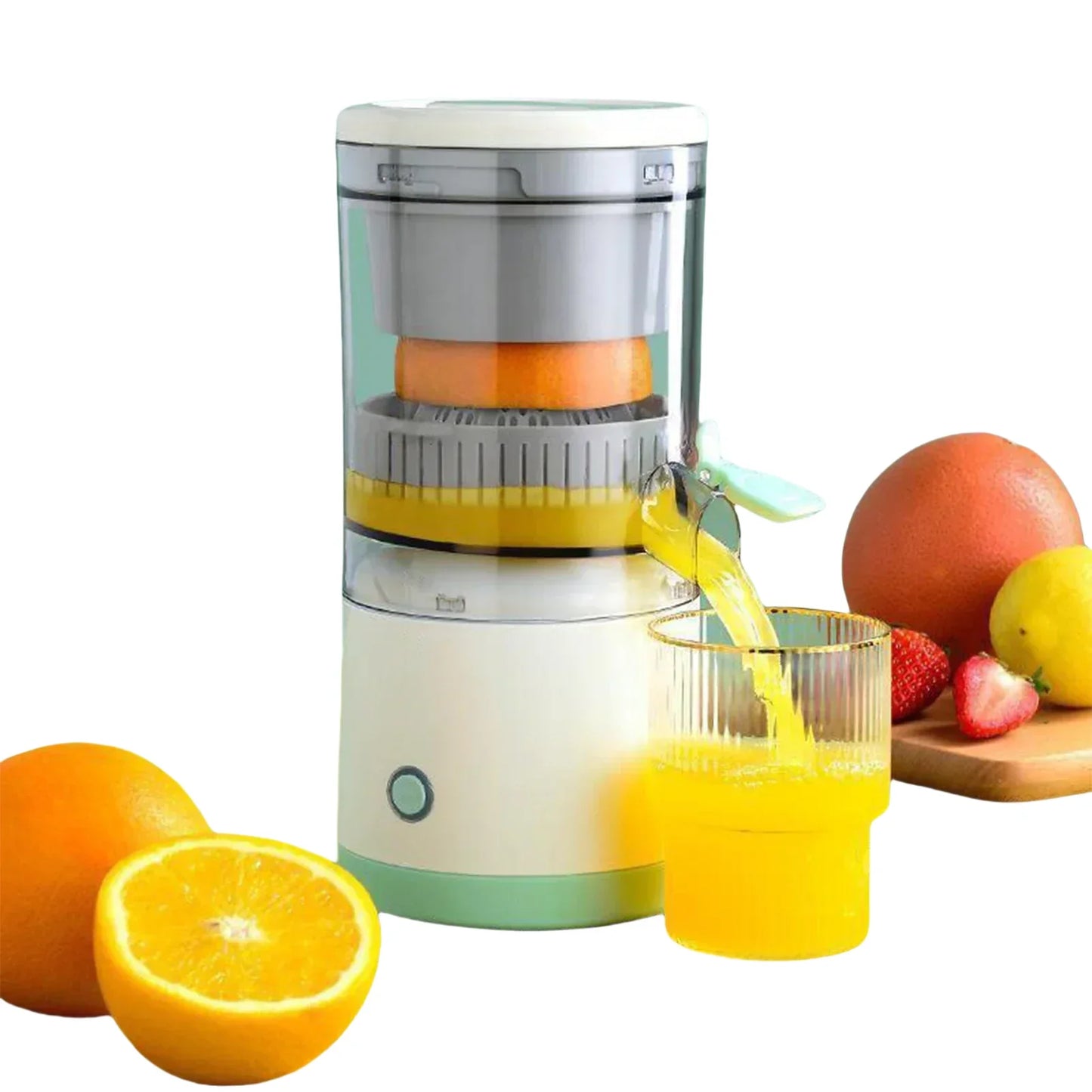 Elektrische Saftbecher USB Zitrus Orange Zitrone Entsafter Tragbarer Küchen Obst Mixer Frischseparator