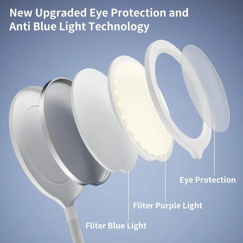 Gooseneck LED Stehleuchte mit Fernbedienung – Stufenloses Dimmen & Einstellbare Farbtemperatur