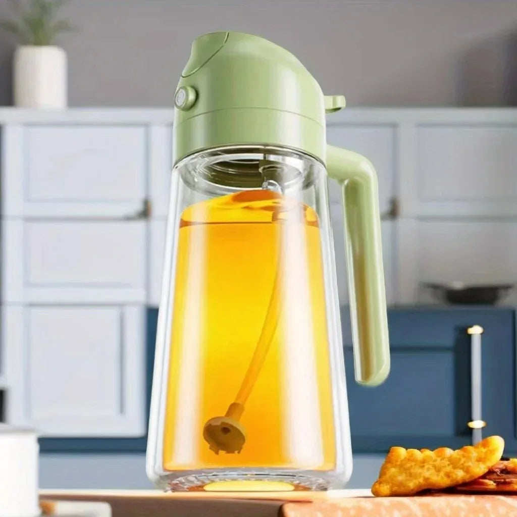 2-in-1 Glas Öl Sprühflasche