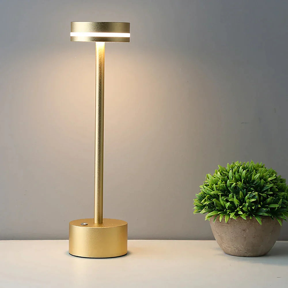 Garduru | Design Tischlampe - Kabellos aufladbar - Schaffen Sie Atmosphäre mit nur einer Berührung
