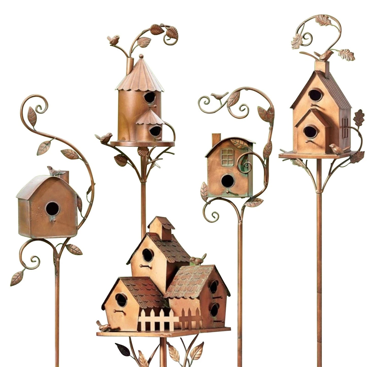 Garduru Kunst Vogelhaus Gartenstecker - Talart
