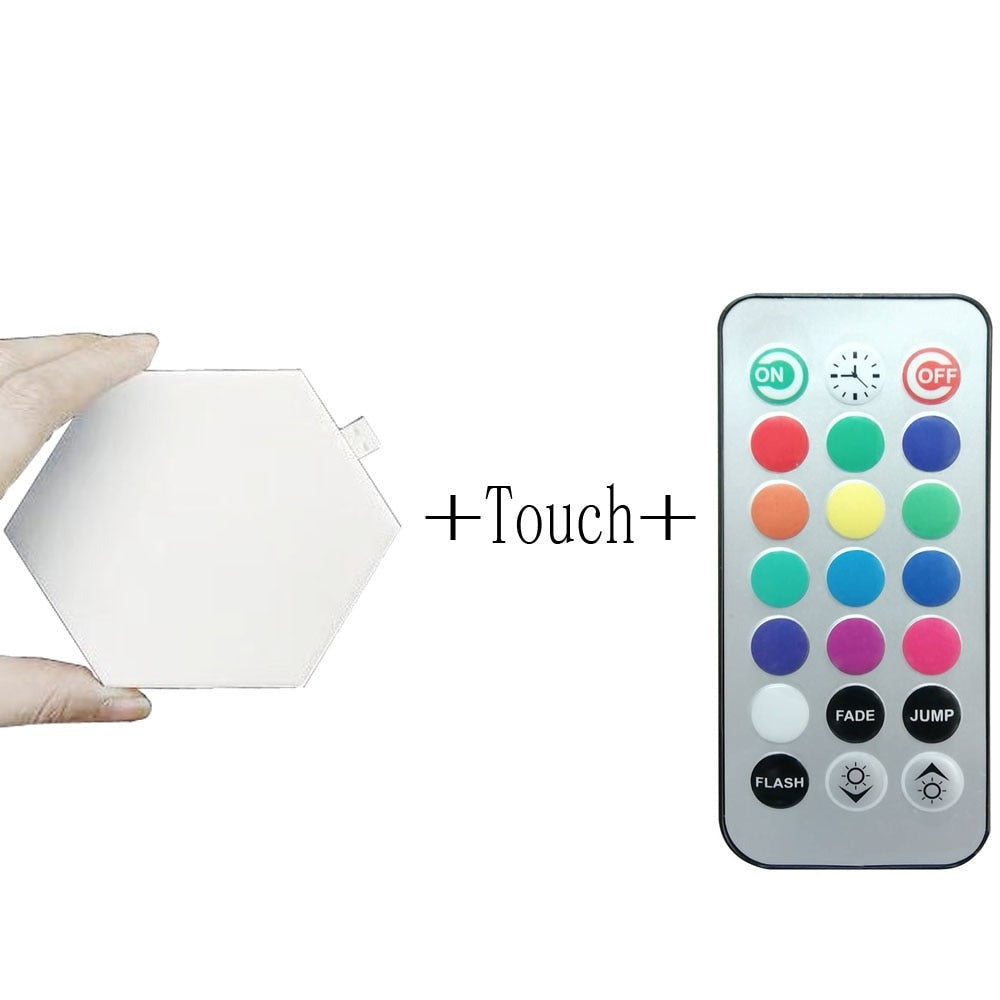 Royaleva Wabenmodular LED-Wandleuchte – Touchsensitiven Smart-Lichtpaneele