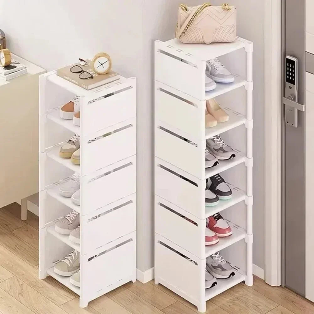 Garduru RACK – Stapelbares Schuhregal für Ecken – Platzsparende Organisation mit Stil