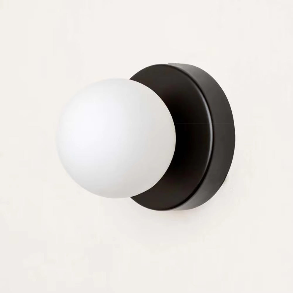 Royaleva Nordic LED Glas Wandlampe – Minimalistische Kugel Wandleuchte für moderne Innenräume