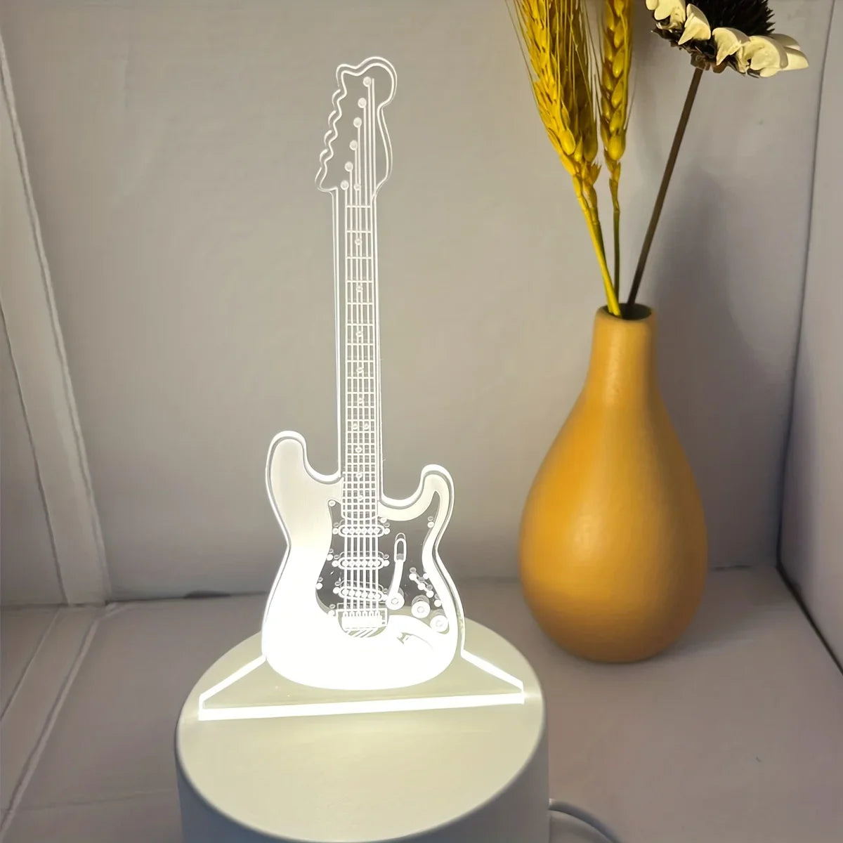 3D Gitarre Nachtlicht