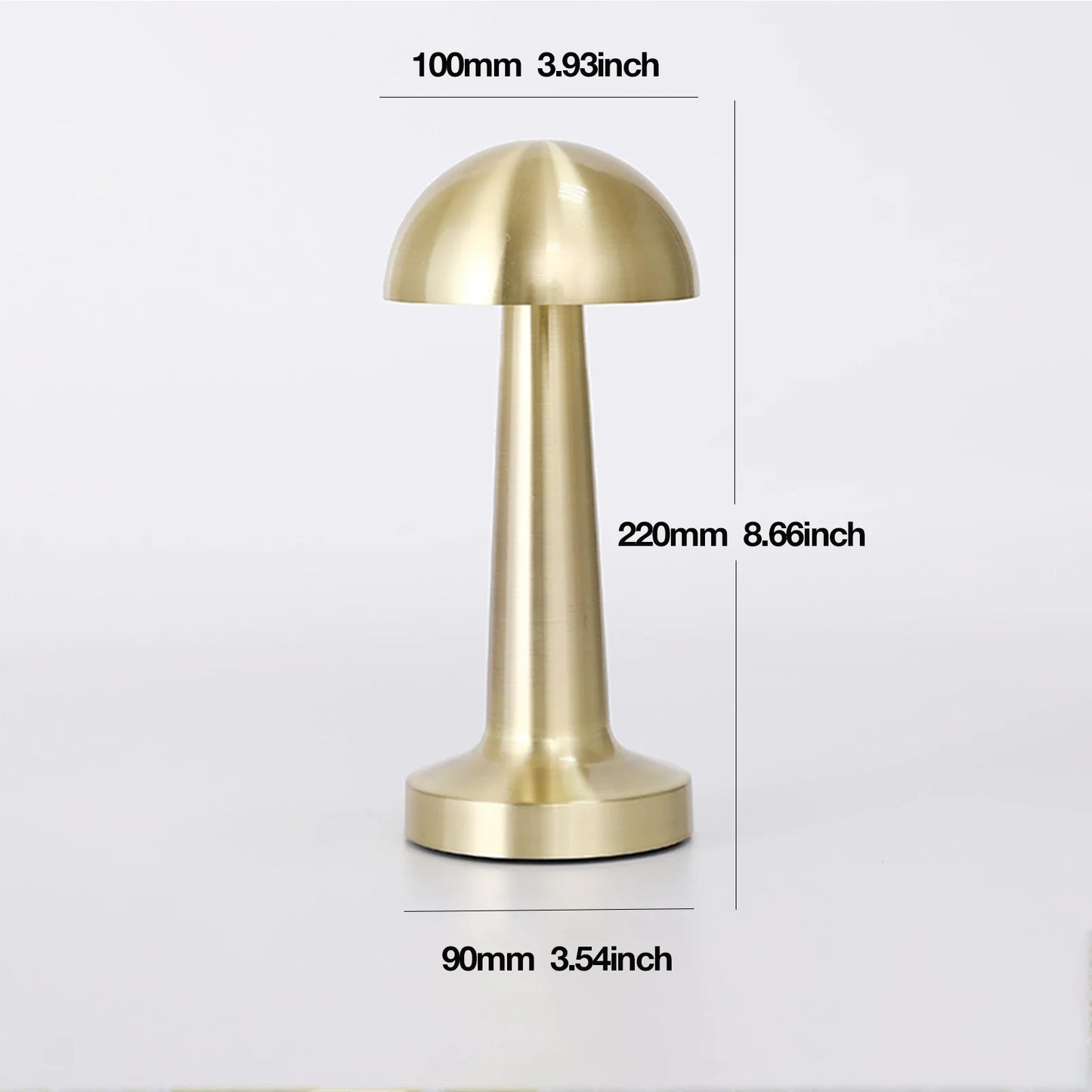 Bar Stil Retro Tischlampe - Touch Sensor Wiederaufladbare LED Lampe für Schlafzimmer