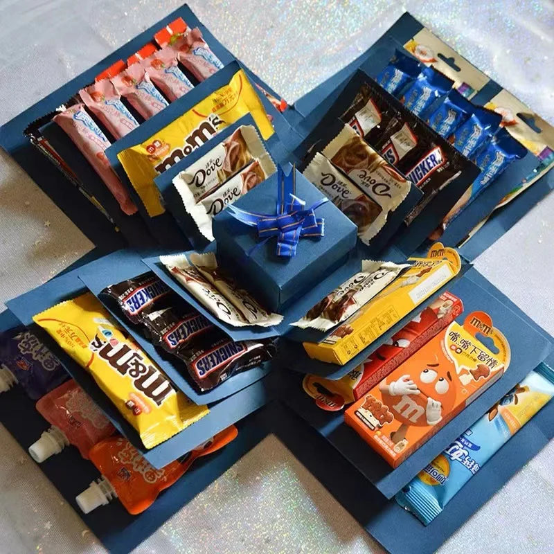Garduru - Überraschungs-Explosionsbox, + 8 GRATIS Schmetterlinge