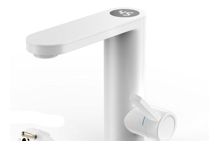 Garduru Elektrischer Wasserhahn mit Heizfunktion | Sofort heißes Wasser | Energiesparend | Modernes Design