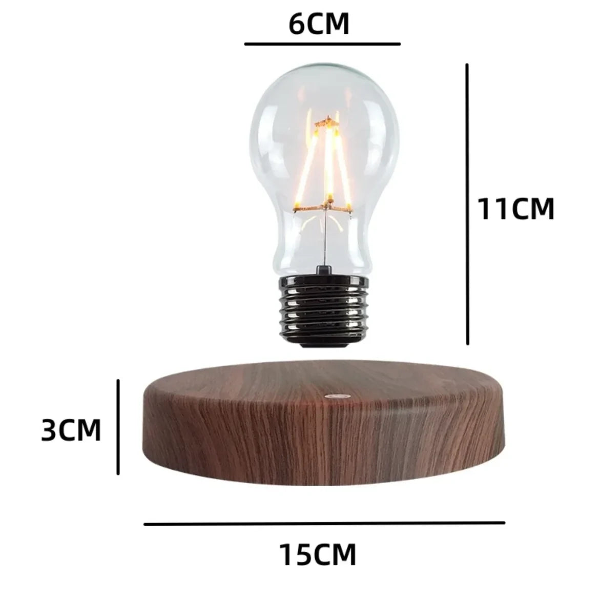 MagLev – Innovative Tischlampe mit schwebendem Design