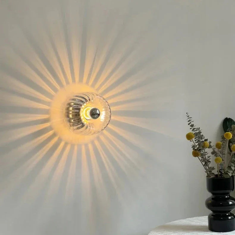 Skandinavische Bauhaus-Wandlampe