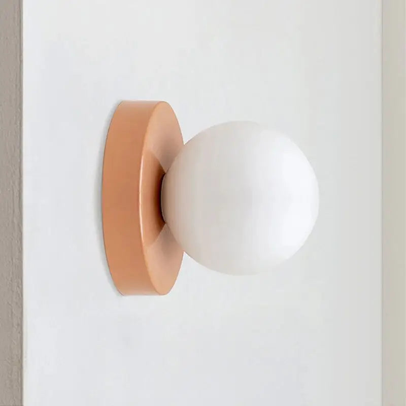 Royaleva Nordic LED Glas Wandlampe – Minimalistische Kugel Wandleuchte für moderne Innenräume