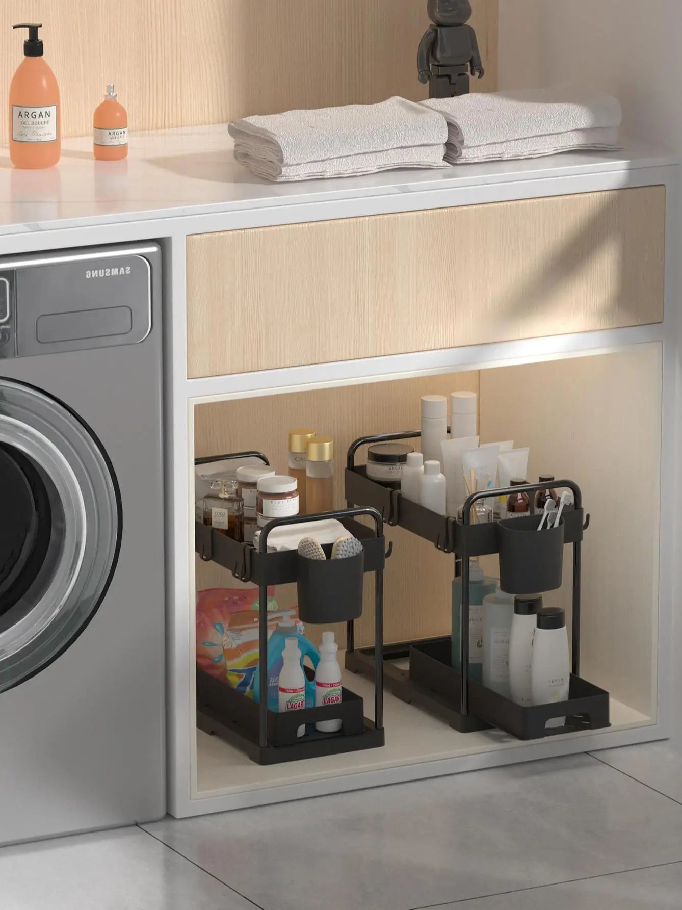 Garduru 2-lagiges Regal für Küche und Bad – Organizer