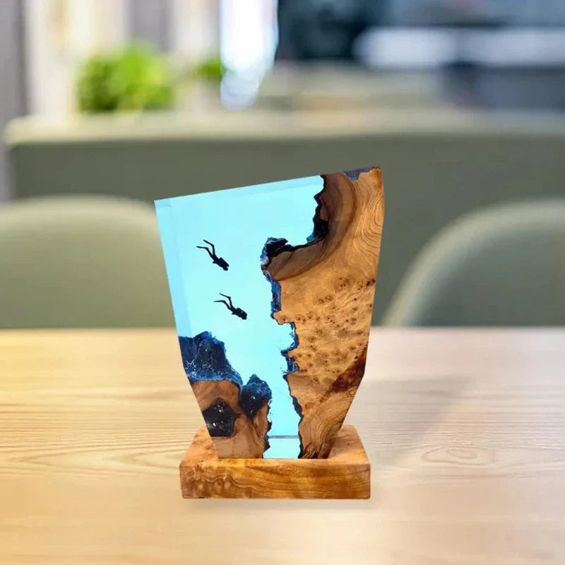 Garduru Eleganz | 3D-Taucher Tischleuchte