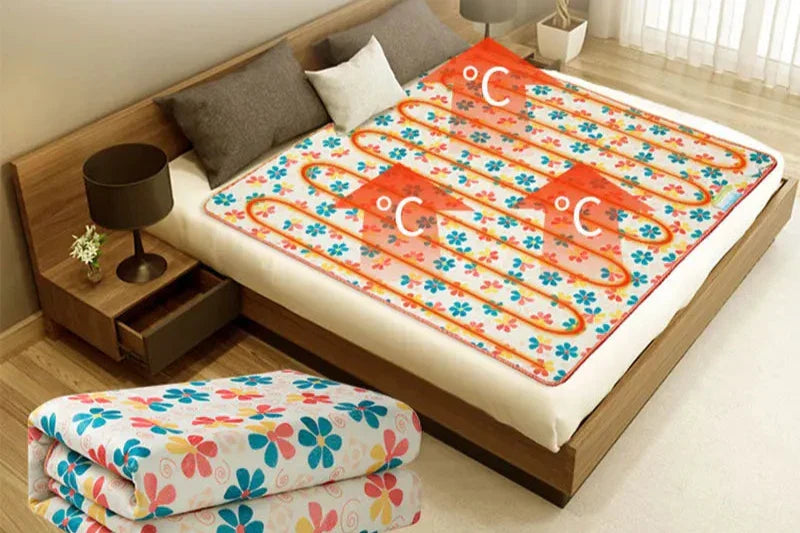 Garduru - Elektrische Decke für das Bett mit Temperaturregelung