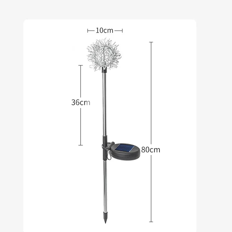 LED Solar Löwenzahnblumenball Lichter