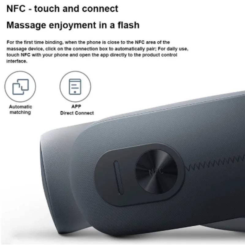 Xiaomi Smart Nackenmassagegerät – Wärmepackung & Mi Home App Steuerung zur Linderung von Nacken und Schultern