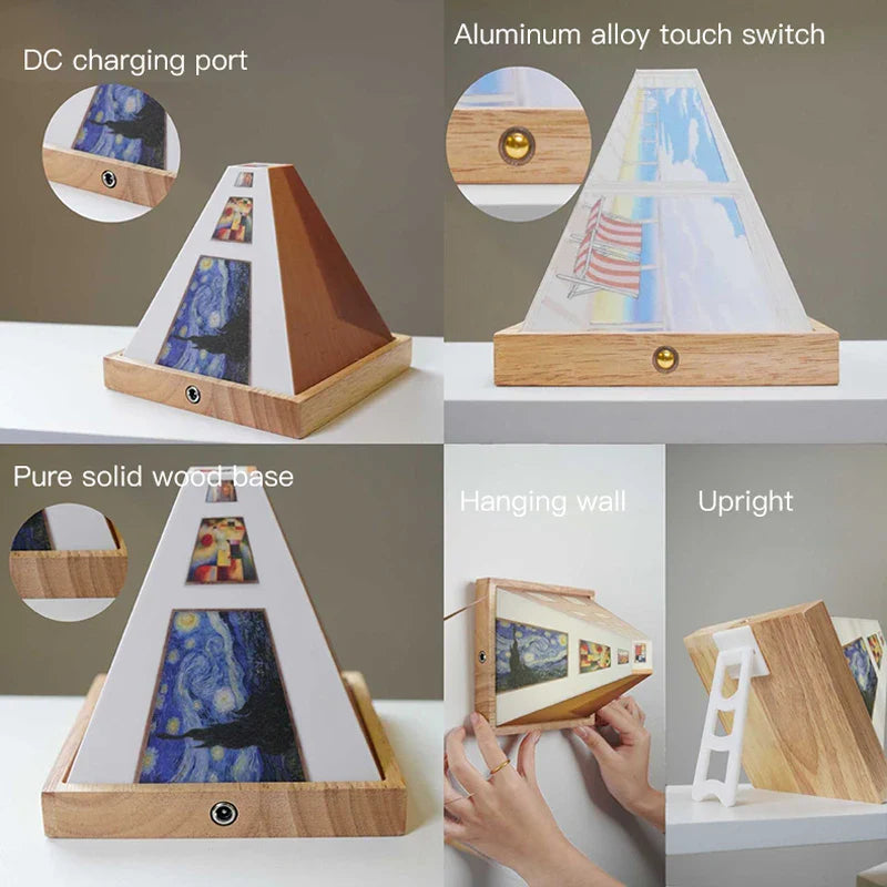 3D Vision Nachtlicht - Kunst und Illusion zum Leben erwecken