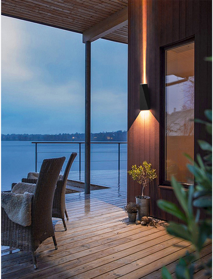 Empire Wandlampe – Wetterfestes Design aus Aluminium – Für Außenbereich
