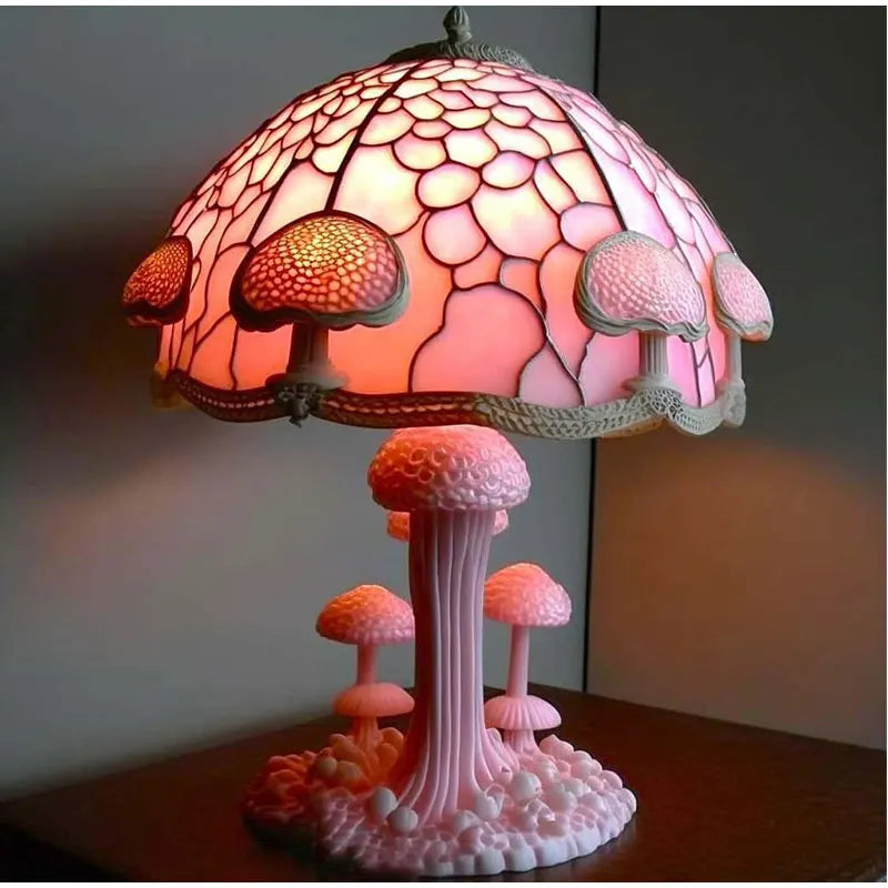 Garduru – Farbenfrohe LED-Pilz Tischlampe für eine magische Atmosphäre