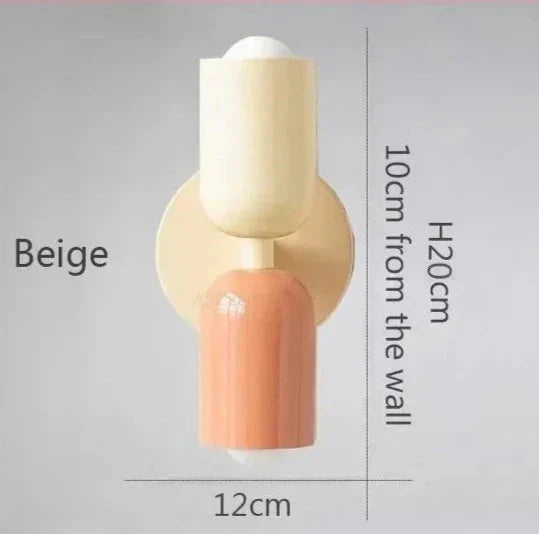 Cremige Glow Lampe