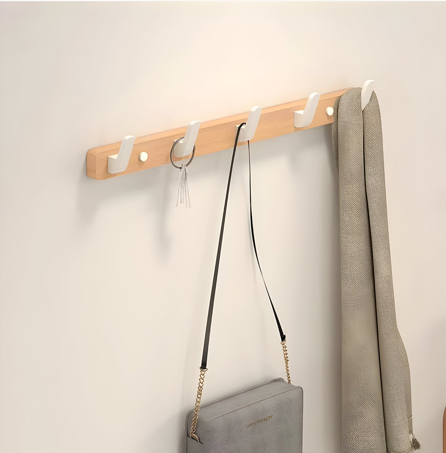 Garduru Hook – Walnuss Holz Wandhaken