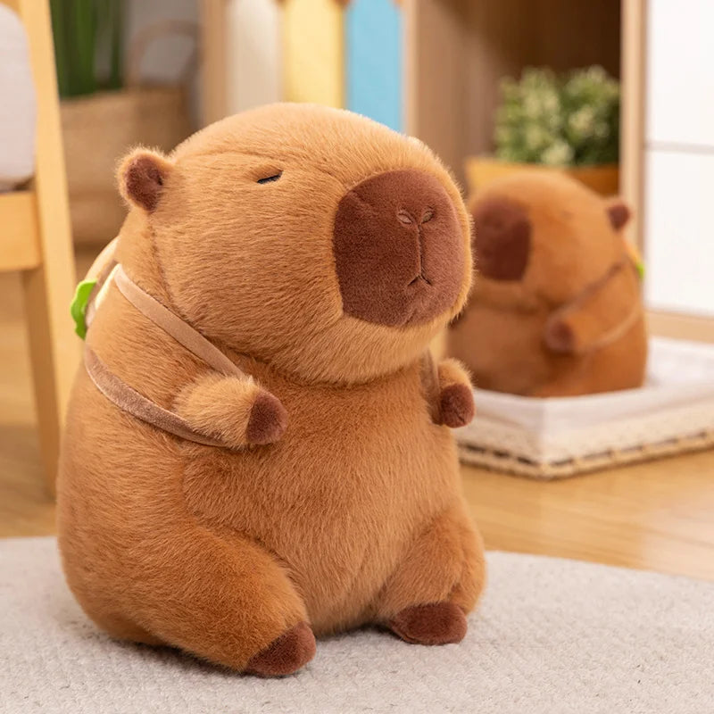 Fluffy Capybara Burger Bag Plüschtiere | NEU