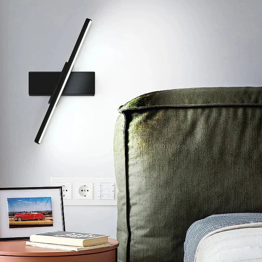 Drehbare LED-Wandleuchte - Moderne Lampe für Schlafzimmer & Wohnzimmer