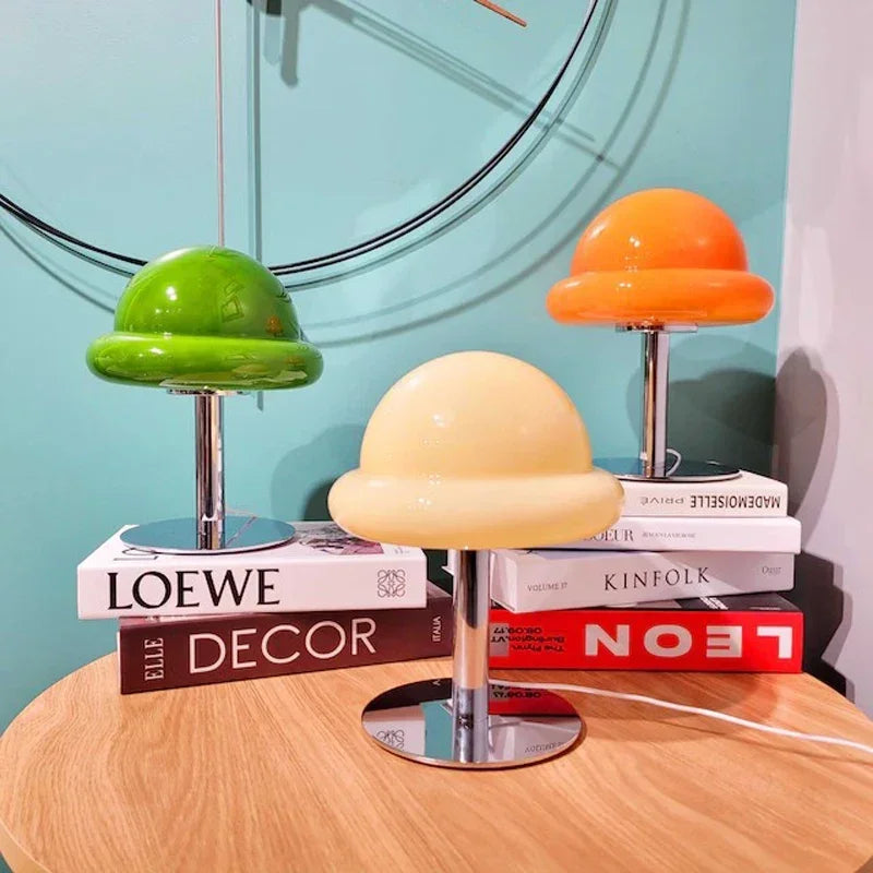 Macaron Pilz Glas Retro-Kontemporary Lampe