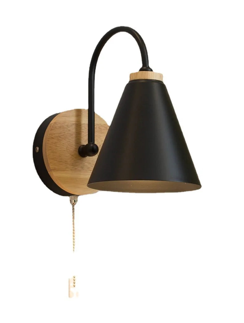 Moderne Holz Wandlampe