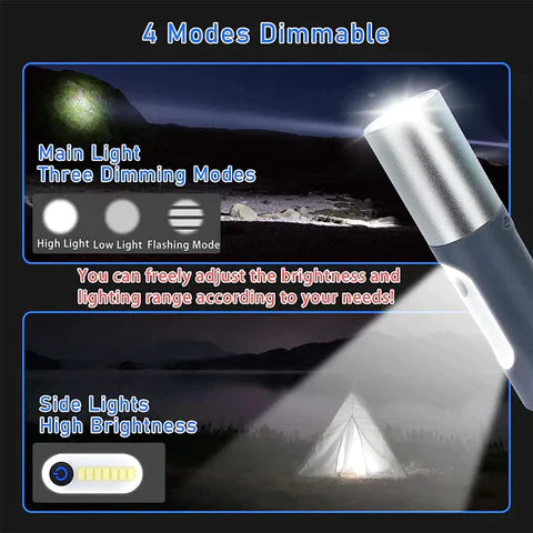 Zenlight™ Wiederaufladbare LED-Taschenlampe | 50% Rabatt