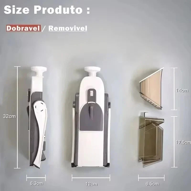 5-in-1 Sicherer Gemüsehobel mit Sammelbehälter – 1 + 1 Kostenloses Angebot