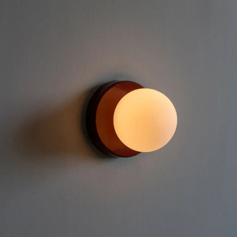 Wandleuchte mit Glasglobus Modernes Design