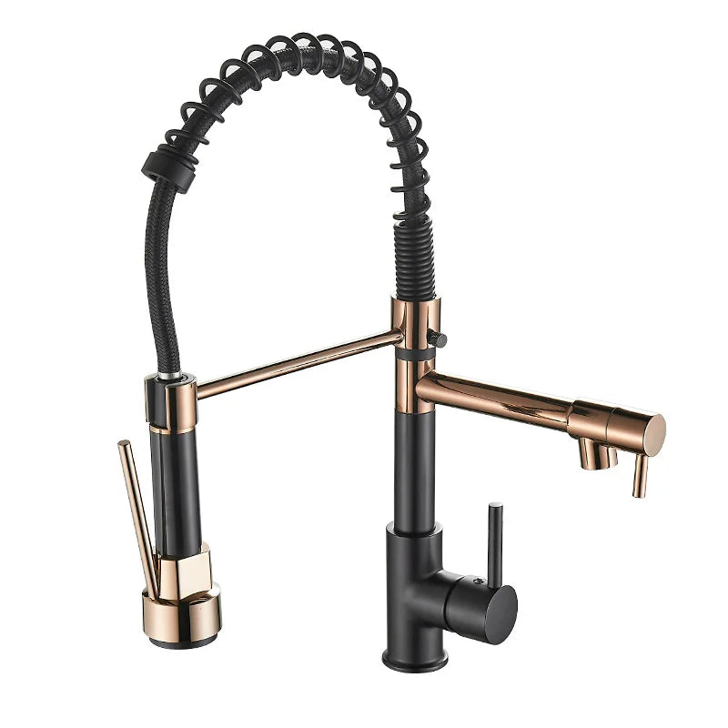 Luxus Küchenarmatur mit Doppelstrahl | AquaElite