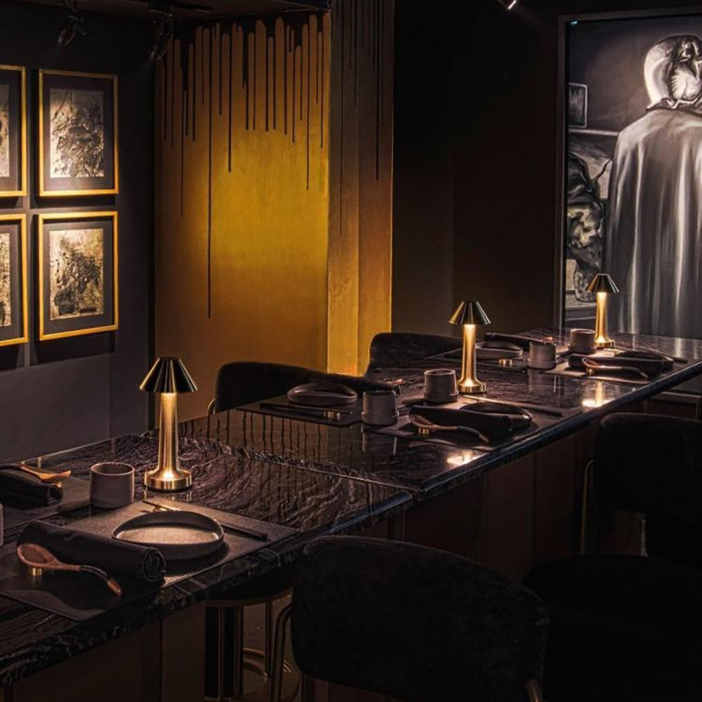 Garduru Restaurant Bar Tischlampe – Elegantes & dimmbares LED Licht