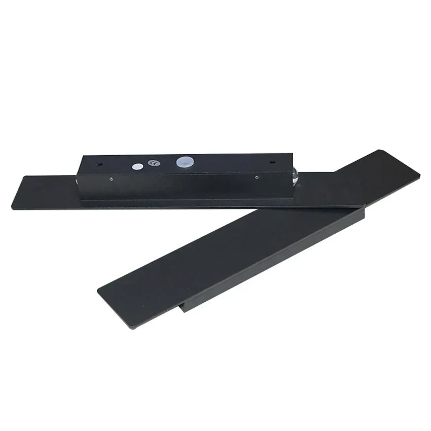 Outdoor Schwarze LED Wandleuchte Aluminium Modern