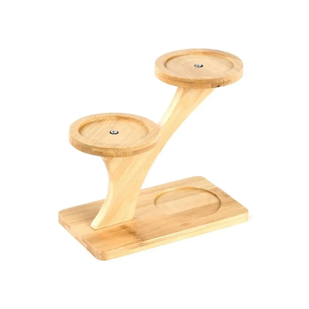 Blumentopfhalter aus Bambusholz, Pflanzenständer