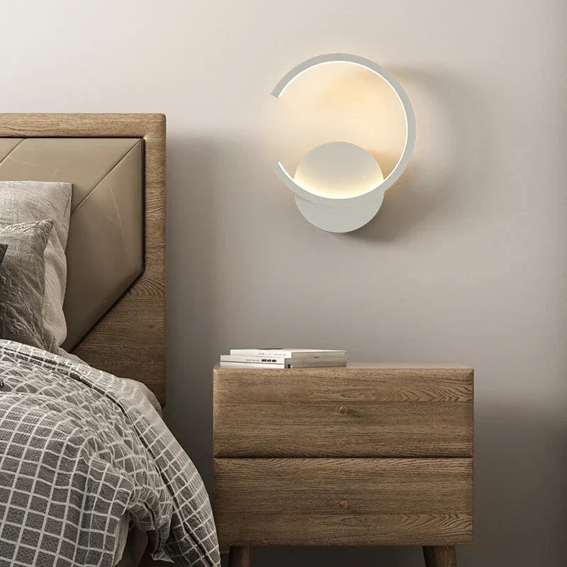 RoyaleGlow Moderne Goldkupfer Wandleuchte - Nordisches LED Oben & Unten Licht