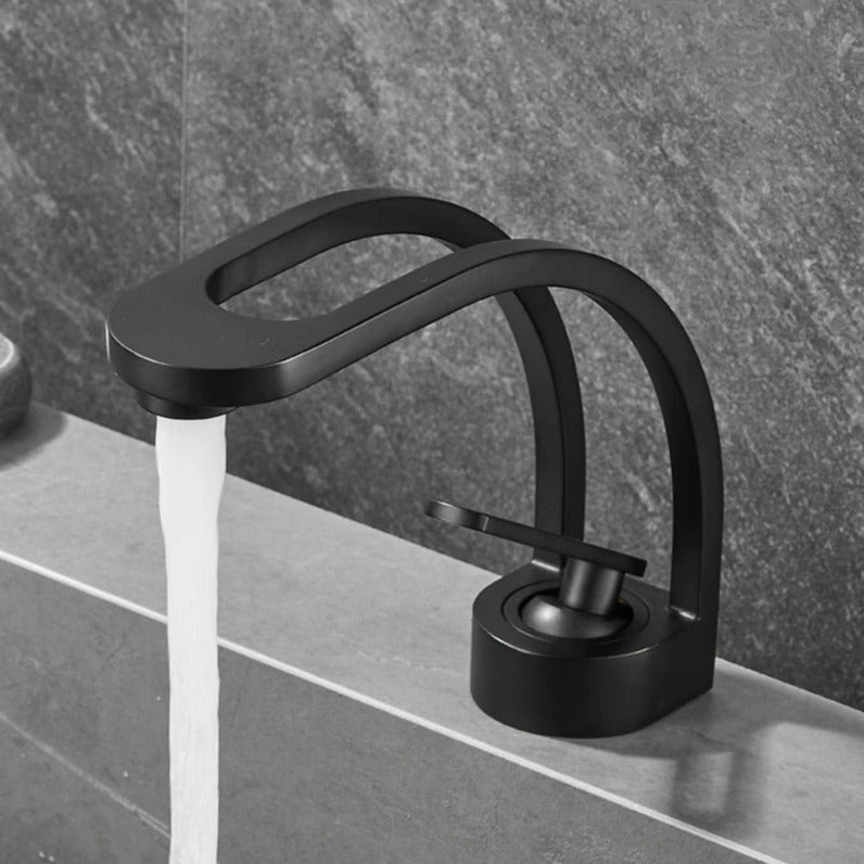 Innovativer Badezimmer-Wasserhahn mit Dual-Channel-Design – Für kaltes & warmes Wasser getrennt