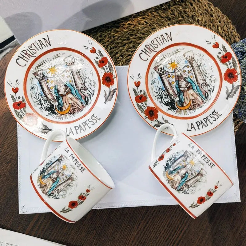 Tarot Kaffeetassen Set