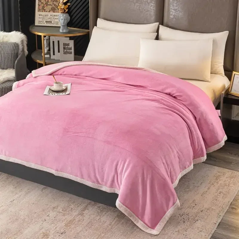 Garduru Kaschmir-Decke für Bett und Sofa – Extra warm & weich