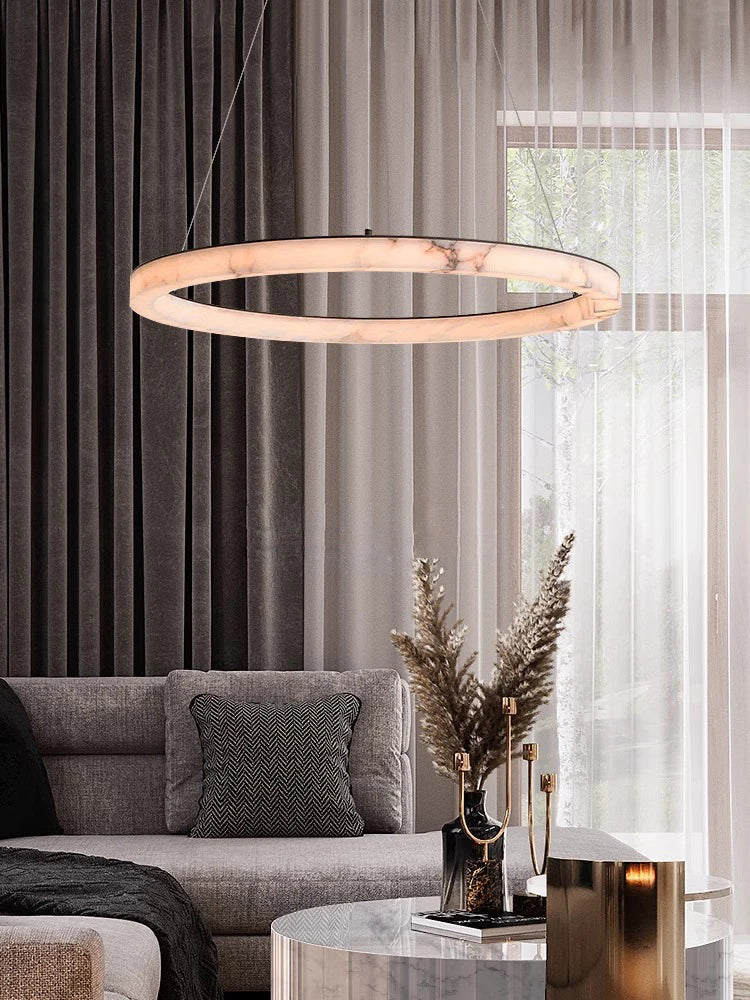 2024 Trendy Marmor Serie Dimmbar LED Kronleuchter 🌟