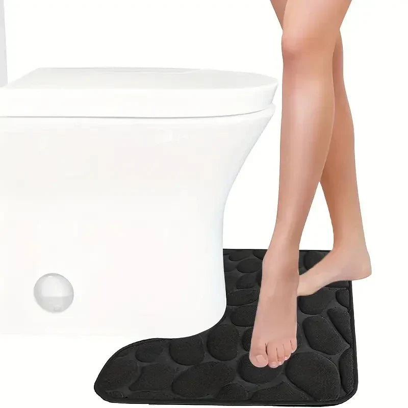 Garduru-förmige Badezimmer-Fußmatte für Komfort und Stil